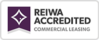 REIWA Accredited - commercial leasing logo